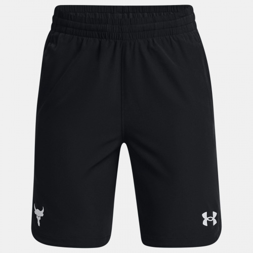 Clothing - Under Armour Boys Project Rock Woven Shorts | Fitness 